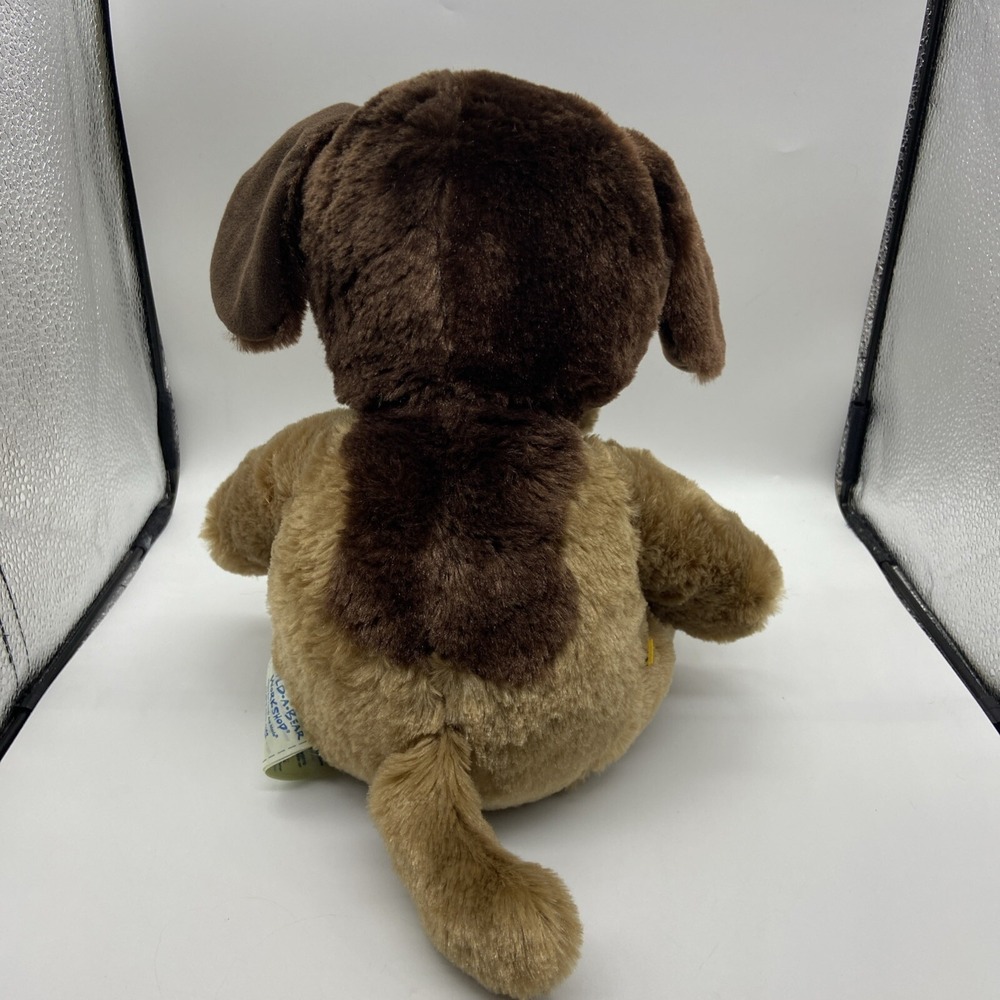 Build-A-Bear Workshop Brown Tan Puppy Dog Plush Stuffed Animal 15 inch 10/13 - Picture 6 of 8